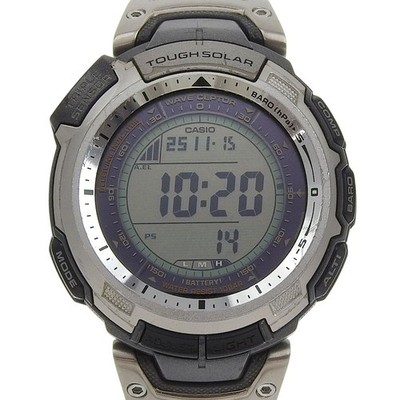CASIO PRW-1300TJ PRO TREK Watches Stainless Steel Quartz Digital display mens