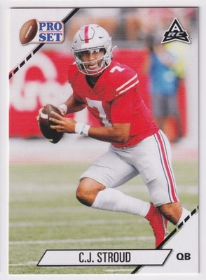 2021 Pro Set Power C.J. Stroud Ohio State Buckeyes #02
