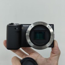 Sony Alpha NEX-5 16.1MP Digital Camera Only Body English Language - 95% New