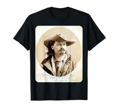 Buffalo Bill Cody - Wild West Original Print T-Shirtfrom JP