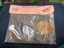 Vintage Fishing Net Nautical Decor Kit The Seacombers Kit 3' X 6' NIP 1971