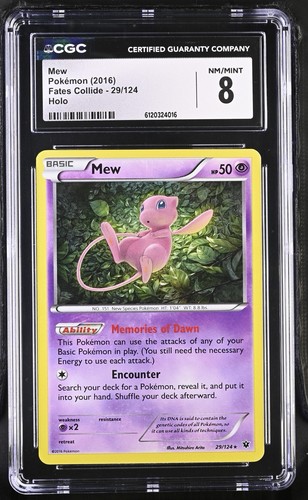 Mew graded CGC 8 for sale on eBay