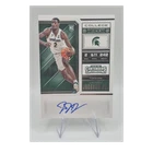 2018 Panini Contenders Draft Picks Rookie Auto Jaren Jackson Jr. #54 Michigan S…