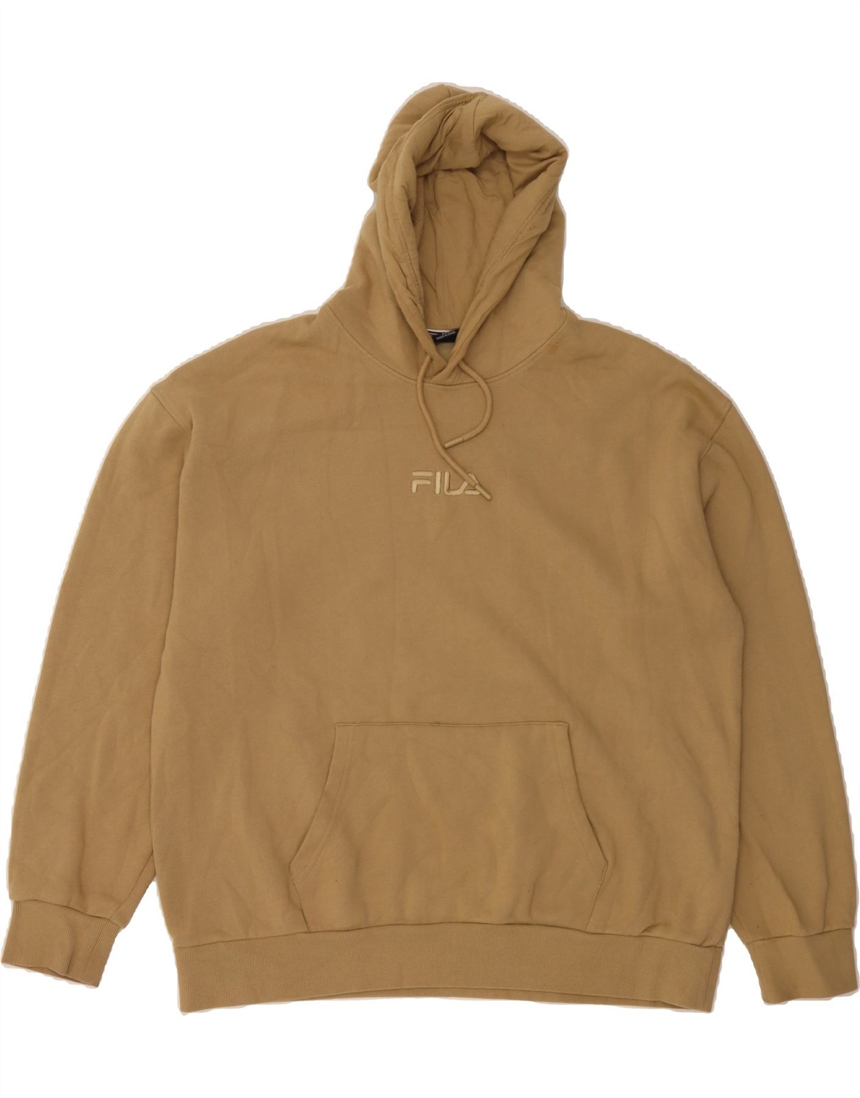 FILA Maglione Uomo con Cappuccio 2XL Beige Cotone DJ58