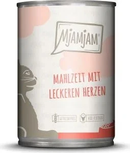 MjAMjAM - Mahlzeit mit leckeren Herzen 400 g 400g Katzenfutter