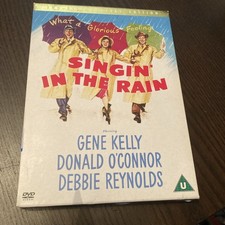Singin' In The Rain 2 Disc DVD Musicals & Broadway (2002) DISCS LIKE NEW 208G