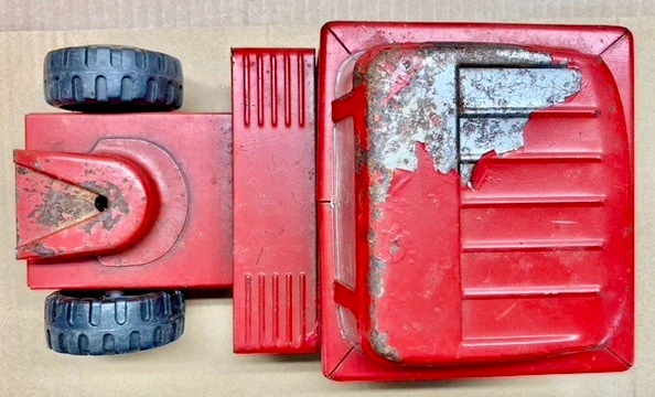 Marx "Shop-Rite Super Markets" Truck Tractor: Restore/Repair/Parts ! - Image 3 of 4