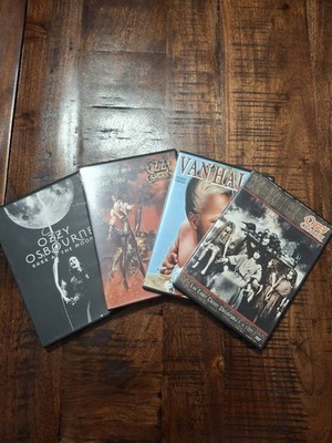 Ozzy The Ultimate Sin, Bark At The Moon Philadelphia  1989, Van Halen Dvds