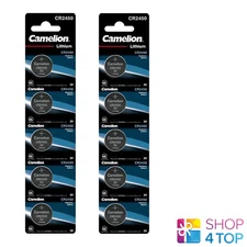 10 CAMELION CR2450 BATTERIES LITHIUM 3V COIN CELL CR2450-BP5 5BL EXP 2033 NEW