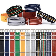 20/22mm Watch Strap One Piece Style Band For Blancpain  Swatch Fifty Fathoms