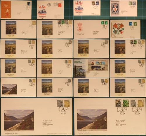 First Day Covers Regional Northern Ireland NI 1967-2019 (22 covers) FDC