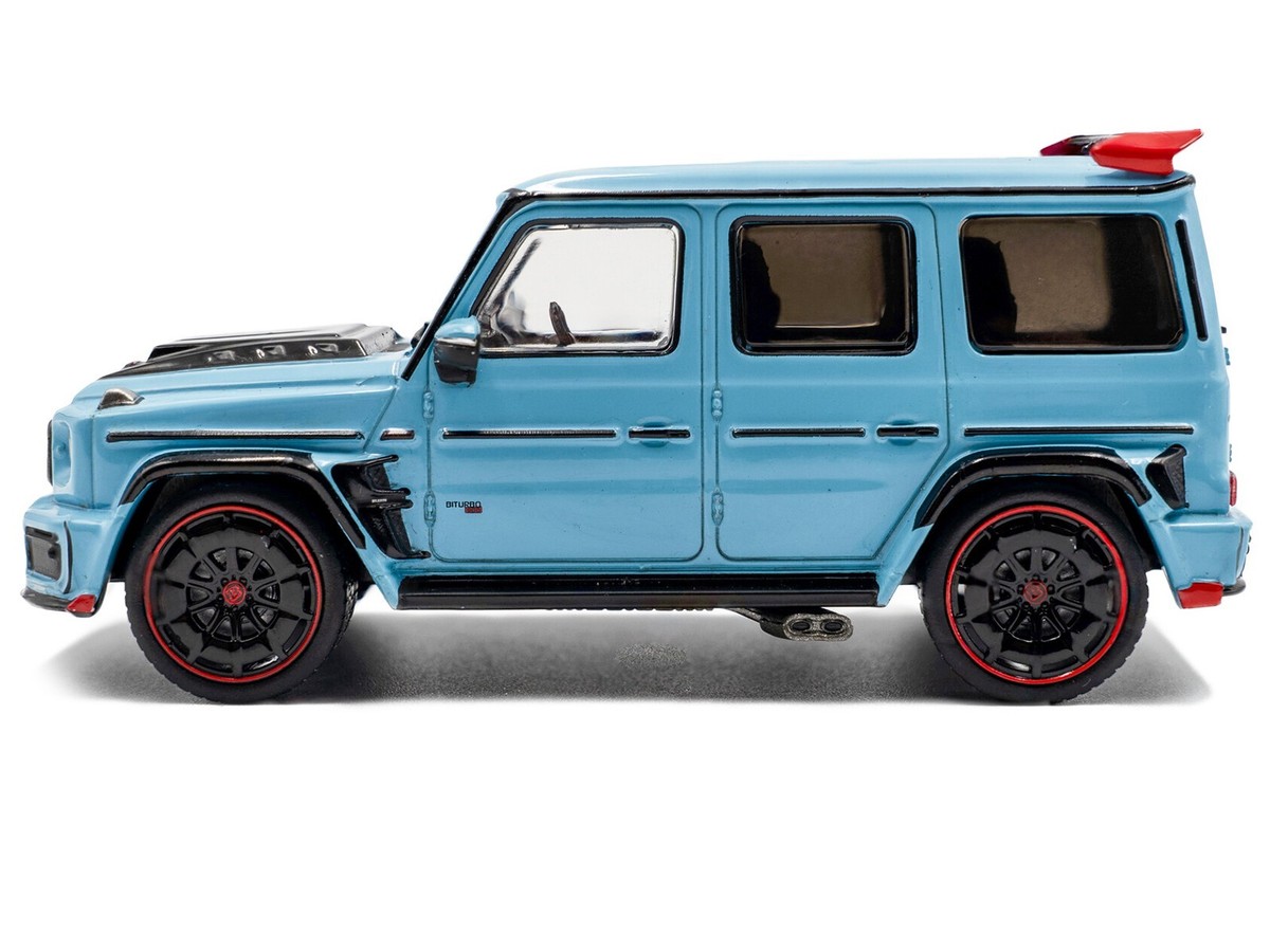 2021 BRABUS ROCKET 900 CHINA BLUE 1/43 DIECAST MODEL CAR BY SOLIDO