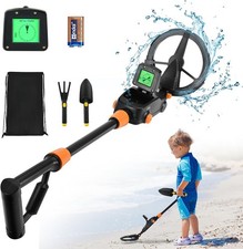 Metal Detector for Kids Lightweight Children Detector Waterproof with LCD