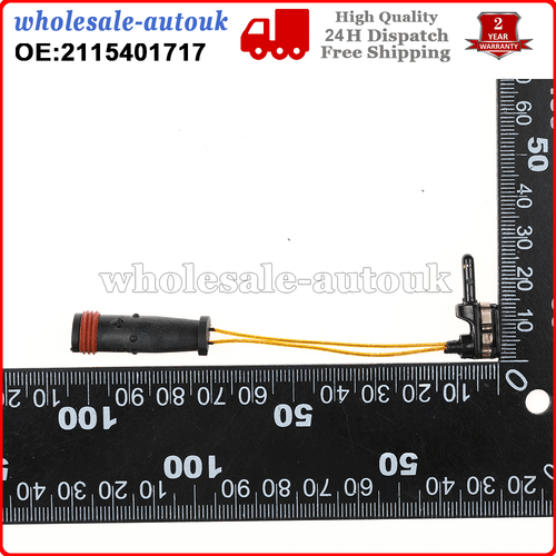 4X BRAKE PAD WEAR INDICATOR SENSORS FRONT REAR FOR MERCEDES A2115401717 - Picture 5 of 10