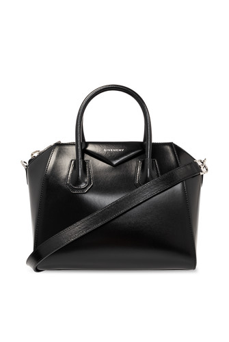 GIVENCHY Small Antigona Black Shiny Leather Handbag New And Authentic