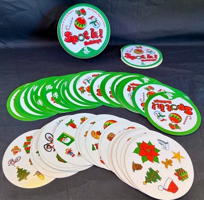 SPOT IT HOLIDAYS Christmas Winter Edition Matching Card Dobble Game Asmodee 2016