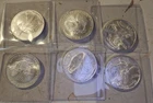 U.S. Mint American Silver Eagle Uncertified Business Strike 6 oz .999 Silver