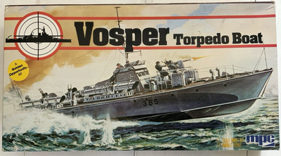 MPC 1982 Vosper Torpedo Boat 1/72 Model Kit #R2 