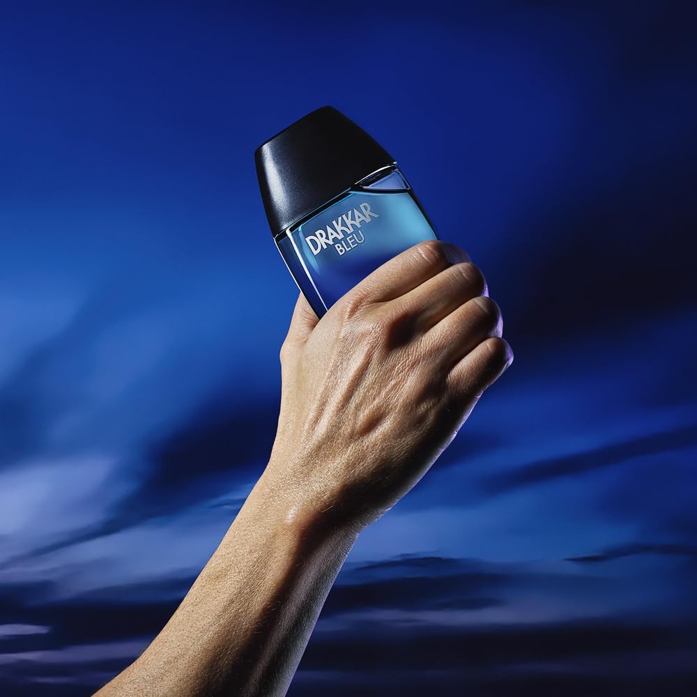 Guy Laroche Drakkar Bleu Eau de Parfum 3.4 Fl Oz - Fresh Aquatic Men's Cologne