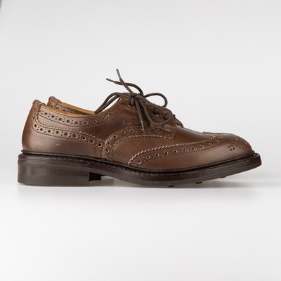 NWOB $975 Trickers Brown Brogue Leather Shoes 10UK / 11US / 44EU