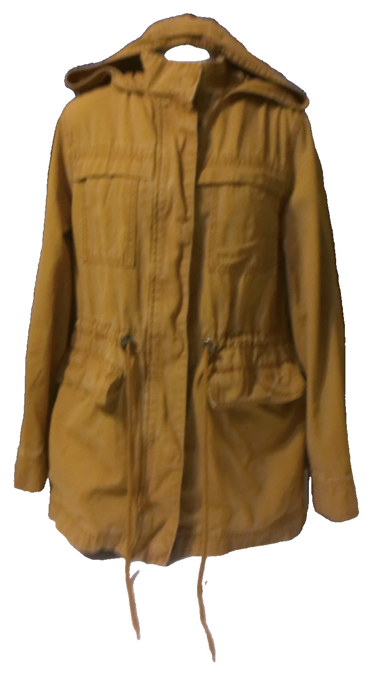 Universal Thread Utility Dark Mustard Full Zip Ho… - image 1