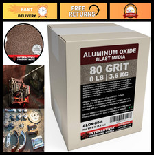 8 Lbs Medium Aluminum Oxide Sand Blasting Abrasive Media For Cabinet Guns