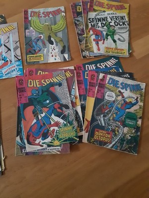 Die Spinne Magazine Spiderman 70er jahre