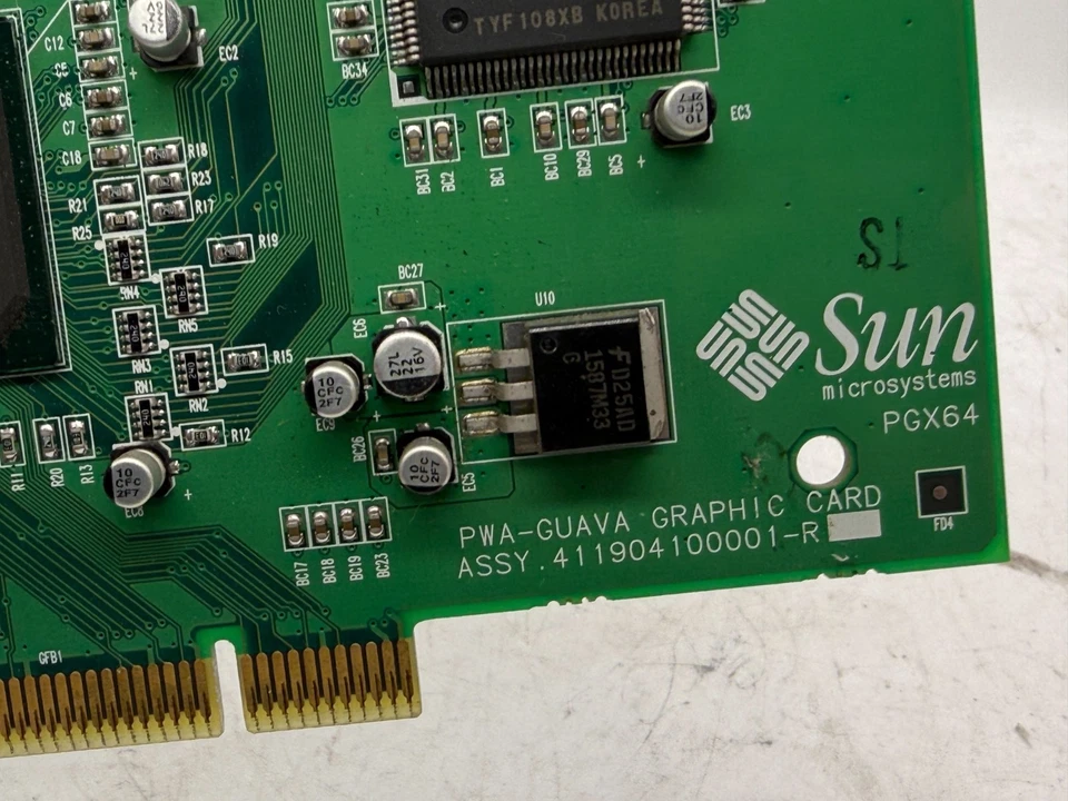 SUN MICROSYSTEMS PGX64 PWA-GUAVA Graphic Card - Image 4 of 4