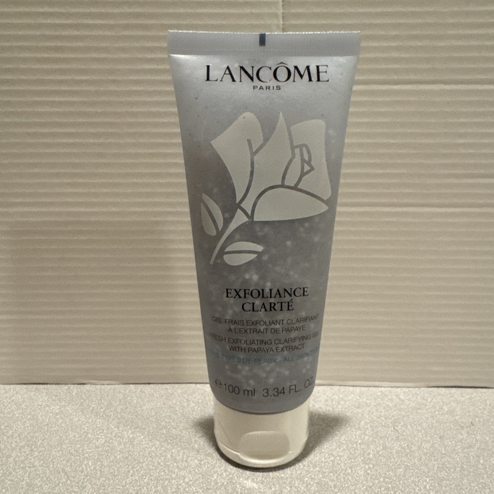 Lancome Exfoliance Clarte Clarifying Gel 3.34oz New Sealed Fresh Skin Exfoliator  