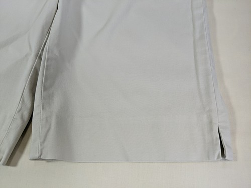 JONES NEW YORK Wmn/Jr Petite Beige Mid Rise Reg Stretch Bermuda Chino Shorts s4P - Picture 5 of 12