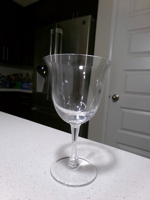 LALIQUE CRYSTAL BARSAC WATER GOBLET