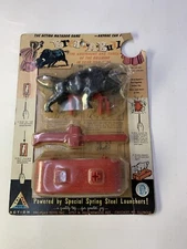 VTG 1950’s Tri Play  Break A Bull Art Linkletter Toy Spring Action NOS In Box