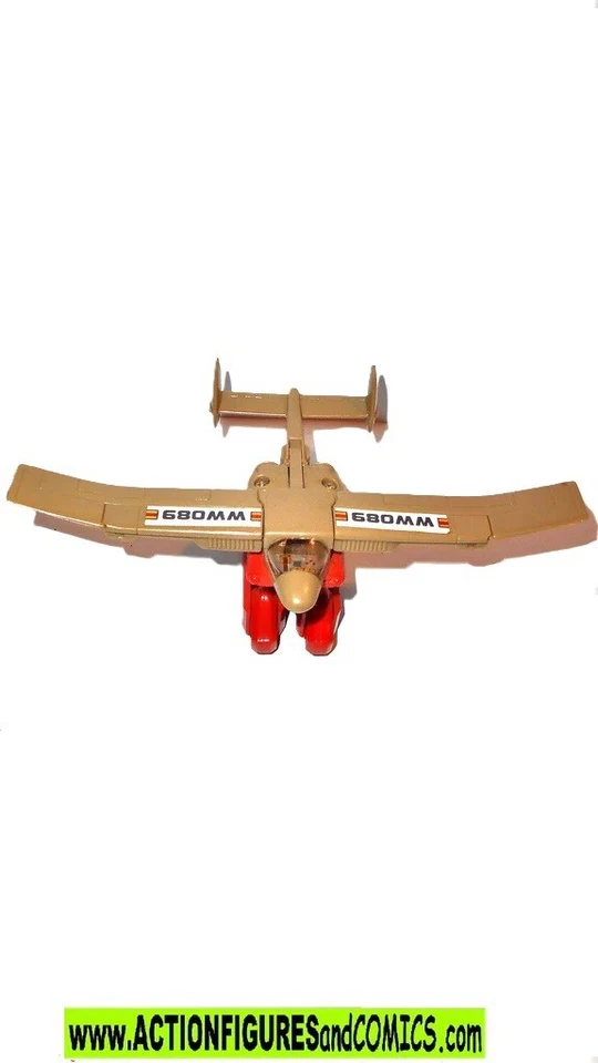 Gobots vintage WATER WALK complete 1983 machine robo MR-31 plane transformers - Image 3 of 3