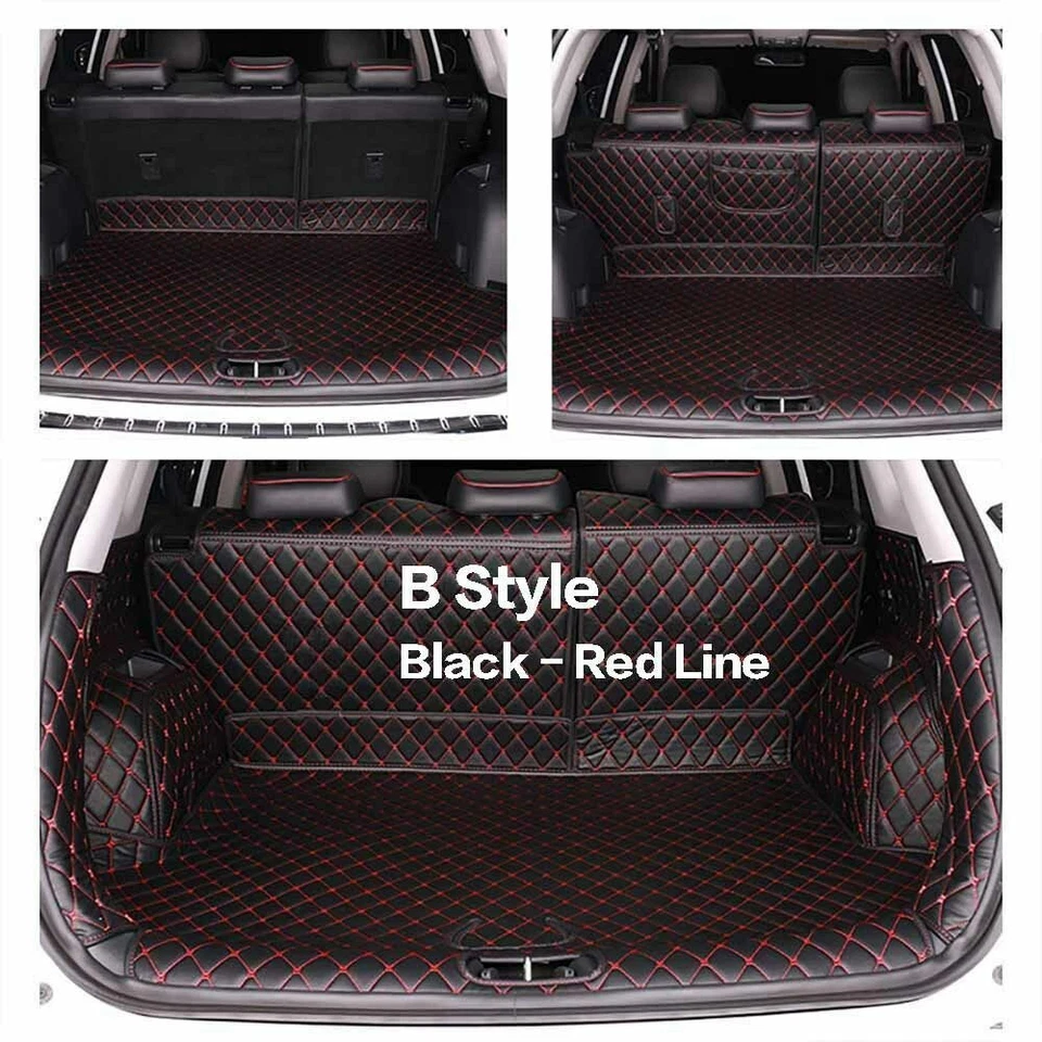 Trunk Cargo Liner 皮革保护垫座椅后盖适用于雷诺 Koleos — 第 3/4 张图片