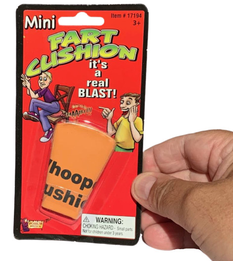 4" MINI WHOOPEE FART CUSHION Tiny Classic Whoopie Maker Gas Joke Sound Toy Funny