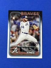 2024 Topps Series 2 Darius Vines Rookie #493 Atlanta Braves RC (K)