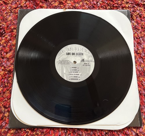 C-Murder – Life Or Death 2x12" Vinyl OG Press 1998 No Limit VG++ - Picture 6 of 9