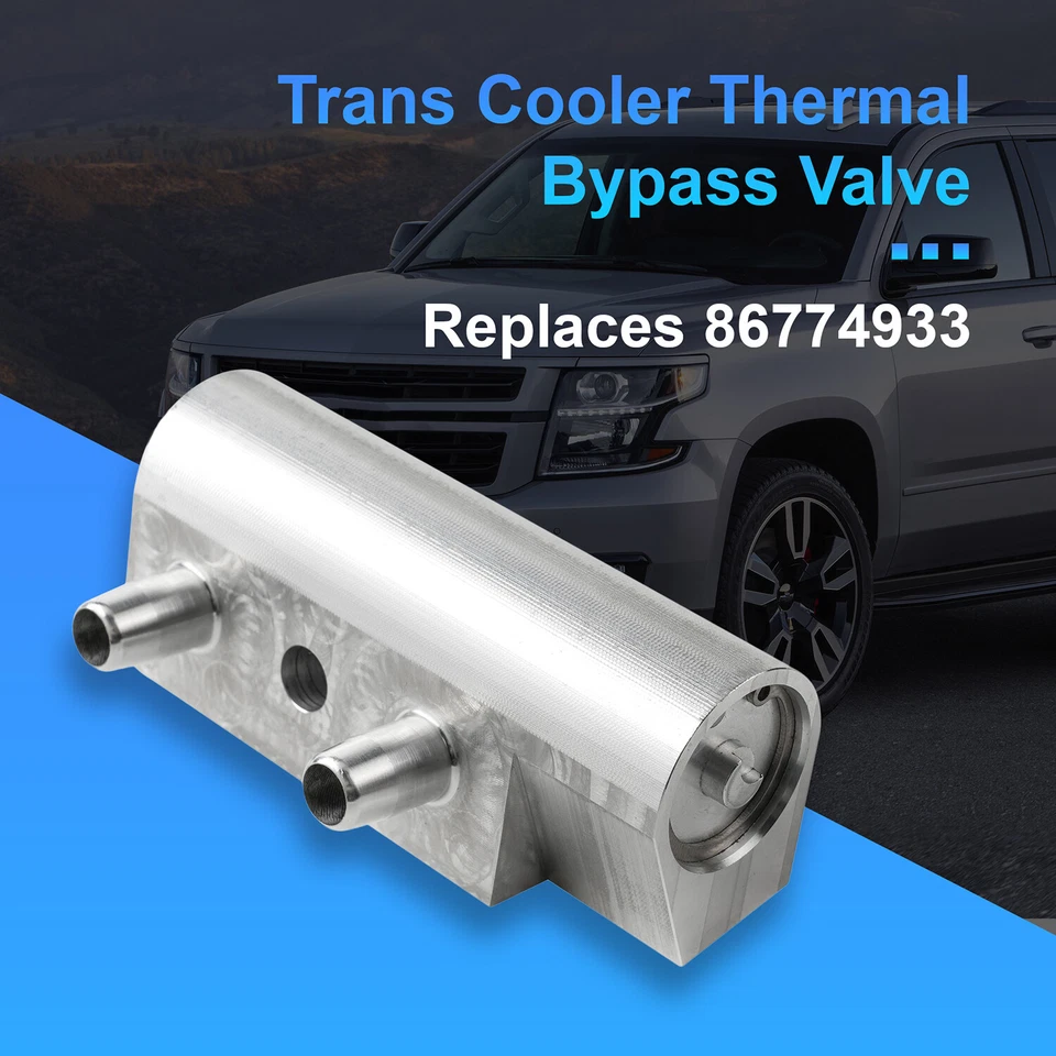 Trans Cooler Thermal Bypass Valve 86774933 fits 2014-2020 Cadillac Chevrolet GMC - Image 4 of 4