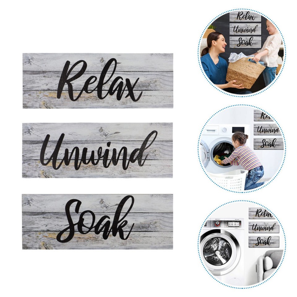 2 PCS Public Toilet Pendant Bathroom Wall Art Decor Farmhouse eBay