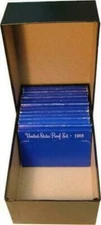 Box For US Proof Sets Heavy Duty Strong Collection Storage / Shipping Case New