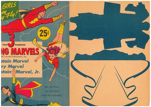 Giocattoli di carta Captain Marvel Family - Foto 8 di 11
