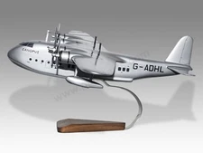 Short S.23 C Class Flying Boat Imperial Airways Canopus Solid Wood Display Model