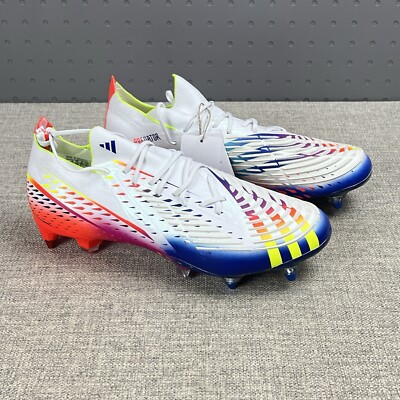 Adidas Predator Edge.1 L S SG White AI Tigua Soccer Cleats GW1014