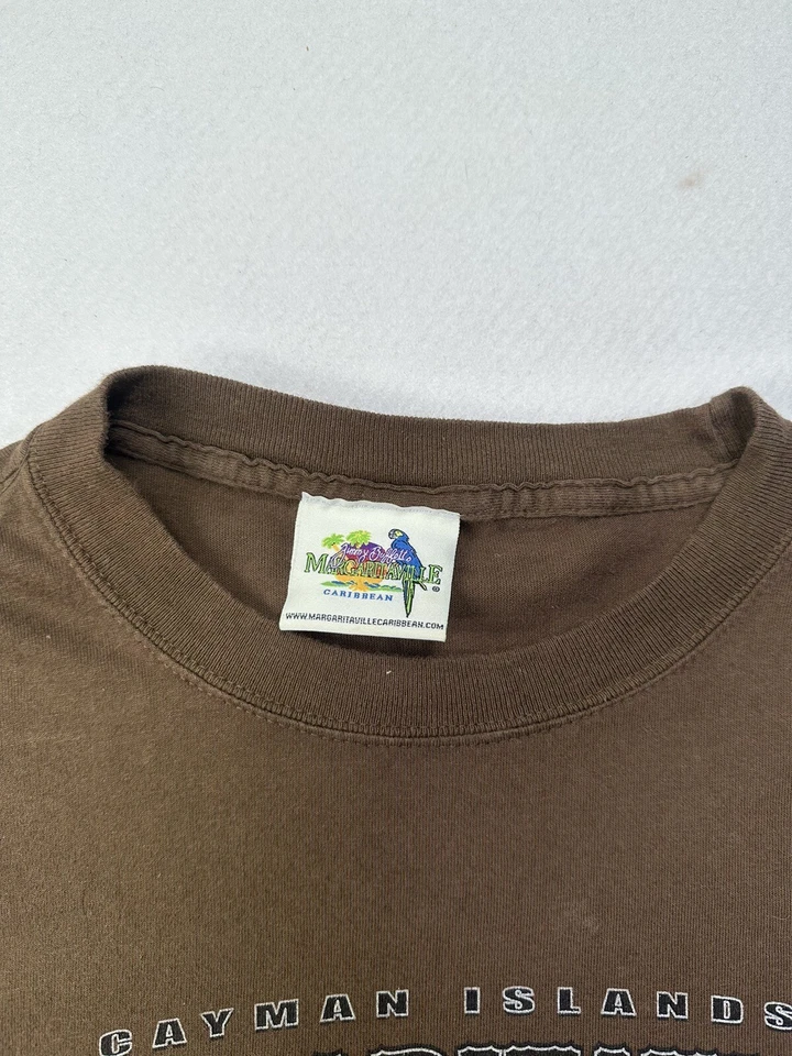 2002 Jimmy Buffet Cayman Islands Margaritaville Men’s T-Shirt Size Small CB4 - Image 3 of 4