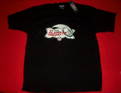 Reebok NFL Players Of The Day 2008 T Shirt NFL Official Football
