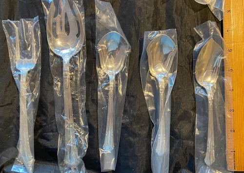 SHAMROCK V STERLING SILVER BY GORHAM 5 SERVERS FOR 1 BID WILL SPLIT UP CONTACT