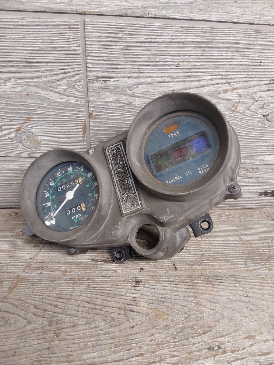 1978 78 77-81 Honda CB400T Hawk 400 Front Instrument Cluster 1978 78 77-81 Honda CB400T Hawk 400 Front Instrument Cluster