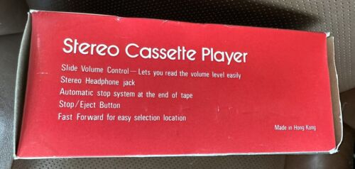 Vintage Coke Coca Cola Stereo Cassette Player with headphones Vending Machine - Picture 4 of 9