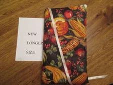 Harvest Print Longer Size Handmade Quilted Paperback Book Cover