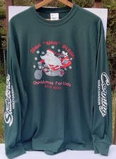 Harley Davidson Mens Shirt Christmas for Kids 2015 Tioga Downs Casino NY XL